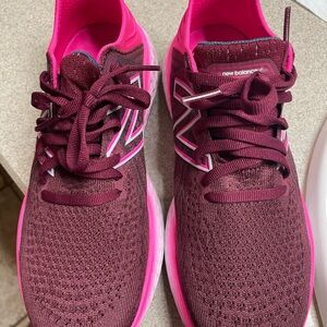 New Balance Women's Athletic Shoes in Burgundy and Pink